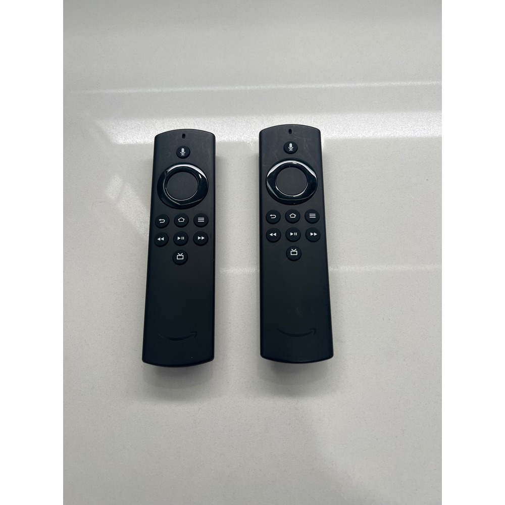 2x OEM Amazon Fire TV Alexa Voice Remotes Tested Working Genuine
